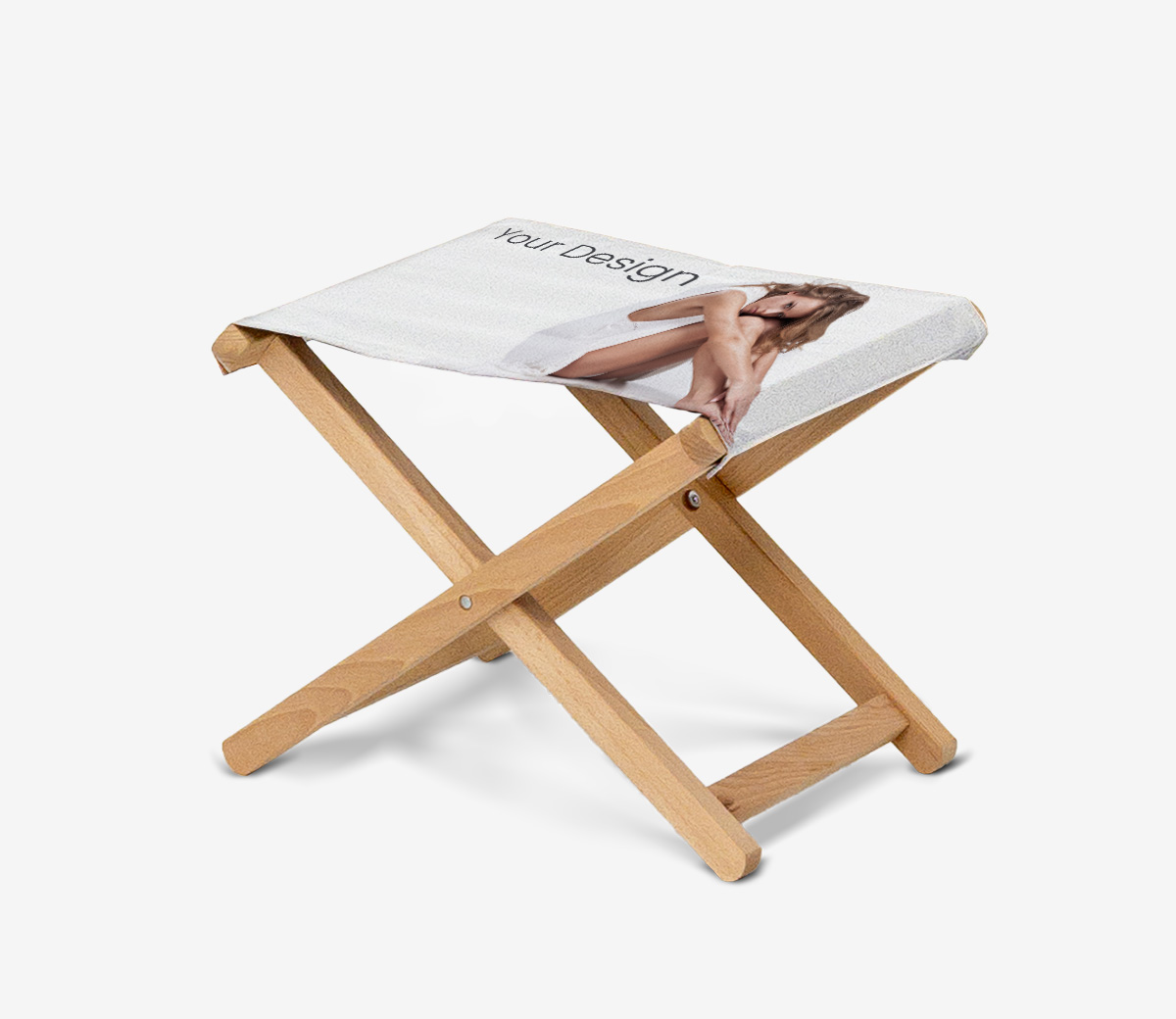 Tabouret de plage personnalisé