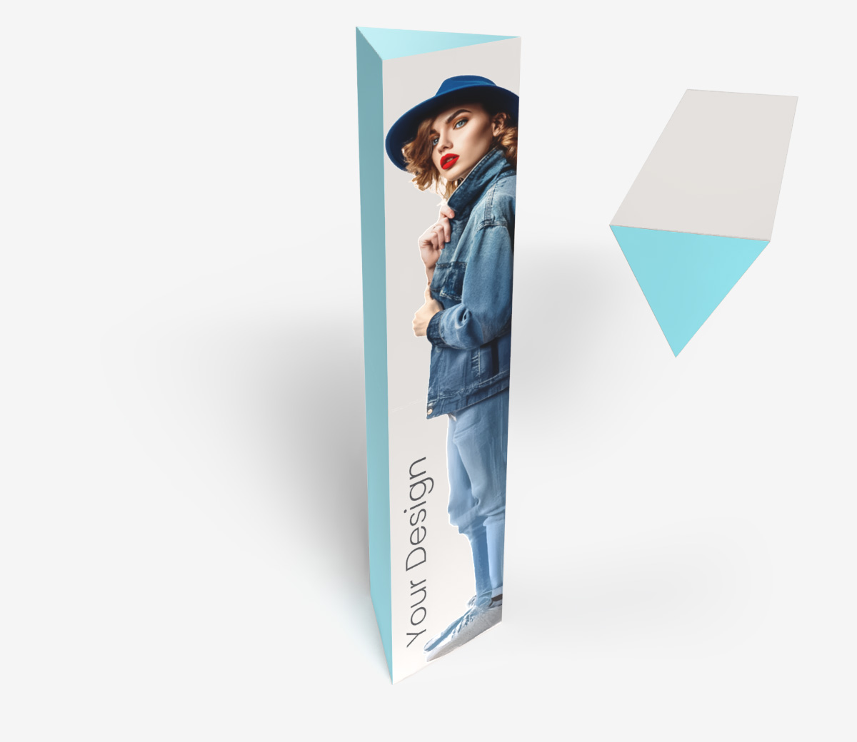 Totem modulaire triangulaire